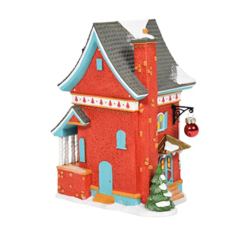 Department 56 North Pole Village Kringle's Christmas Tree Display Gallery Lit Building, 7.28 Inch, Multicolor - Image 3
