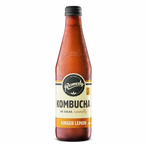 Remedy Kombucha Ginger and Lemon Drink 330 ml
