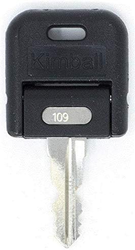 Kimball Office 109 [Double Sided] Replacement Keys: 2 Keys