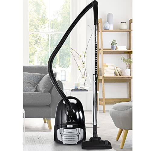 PRIMO PR505VC stofzuiger met tas, energieklasse A, zwart, 4 zakken inbegrepen. - Image 8