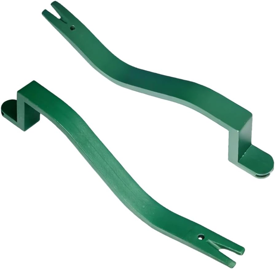 2pcs Shingle Removal Tool, Roof Snake Pry Bar, Nail Remover Heavy Duty, Professional Roofing Equipment for Safe Shingle Replacement, Spring Roof Repair and Installation.