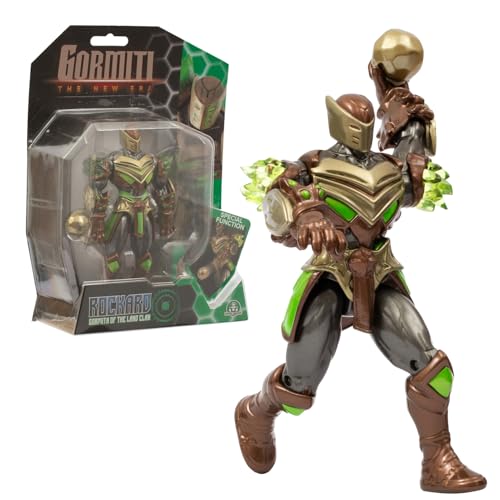 Ya en mundofriki.es: Gormiti, Figura articulada de 15 cm, Gormiti con función de Ataque, Modelo Tierra - Rockard, para niños a Partir de 4 años, GRV222, Multicolor
