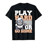 Photo Gallery gioca hard or go home cool cartoon gorilla maglietta Photo Gallery gioca hard or go home cool cartoon gorilla maglietta