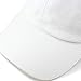 The Hat Depot Women Men Blank Washed Low Profile Cotton and Denim Baseball Cap Hat (White)
