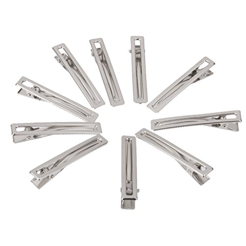 Preisvergleich Produktbild MagiDeal 10Pcs Metall Haarspangen Haarklammer Haarclips Haarklemmen Haarschmuck