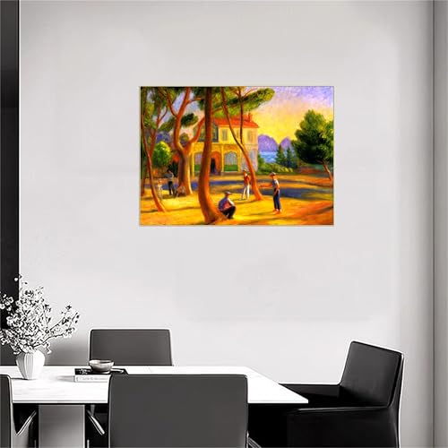 Tableau salon William Glackens pour habiller un grand mur vide
