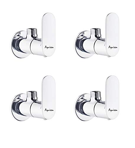 Aquieen Wall Mounted Brass Angle Valve With Wall Flange (Cuff) (4) (B07RTKCPN8) Amazon Price History, Amazon Price Tracker