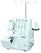 Produktbild JUKI MO-104D Overlockmaschine, Metall/PVC, 31,5 x 29 x 29 cm, Weiß
