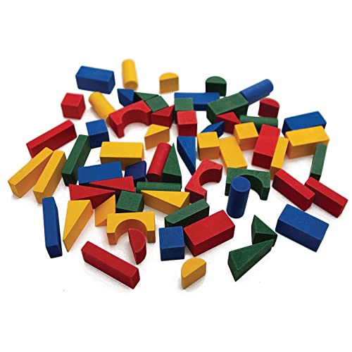 Colored Wooden Block Set