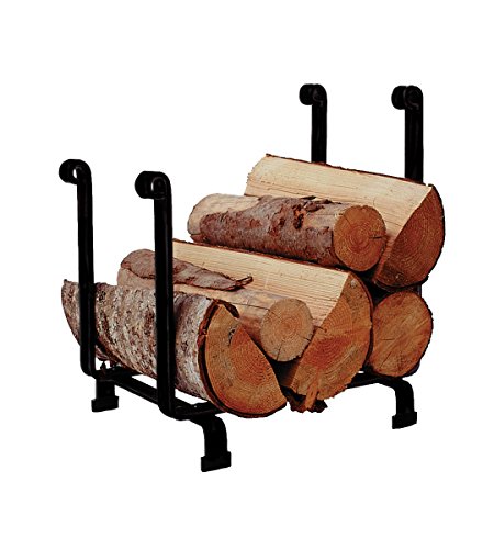 Enclume LR7 BKT Hearth Fireplace Log Rack, Black