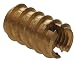 Hillman Brass Wood Insert (#6-32 Thread x 11/64