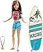 Produktbild Barbie GHK36 - Traumvilla Abenteuer Surferin Skipper Puppe in Surfmode mit Zubehör, Spielzeug ab 3 Jahren