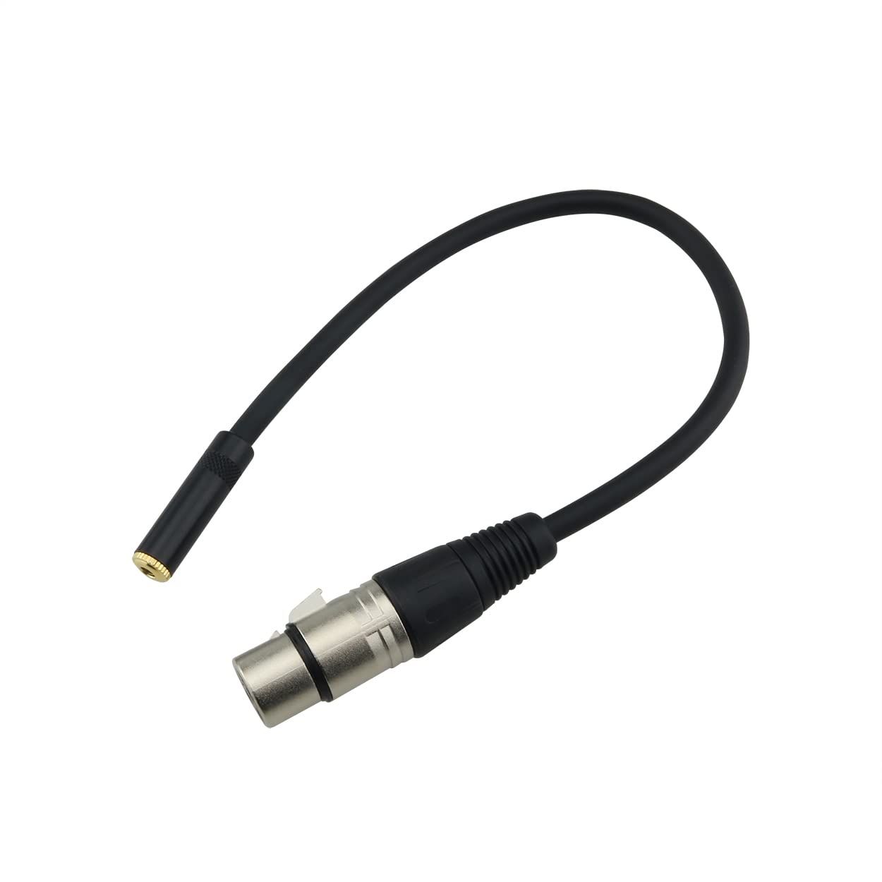 Amazon.co.jp: Ruiwaer 0.3m 3.5 TRSメスからXLRメスマイクケーブル