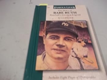 Hardcover The Story of Babe Ruth [Large Print] Book