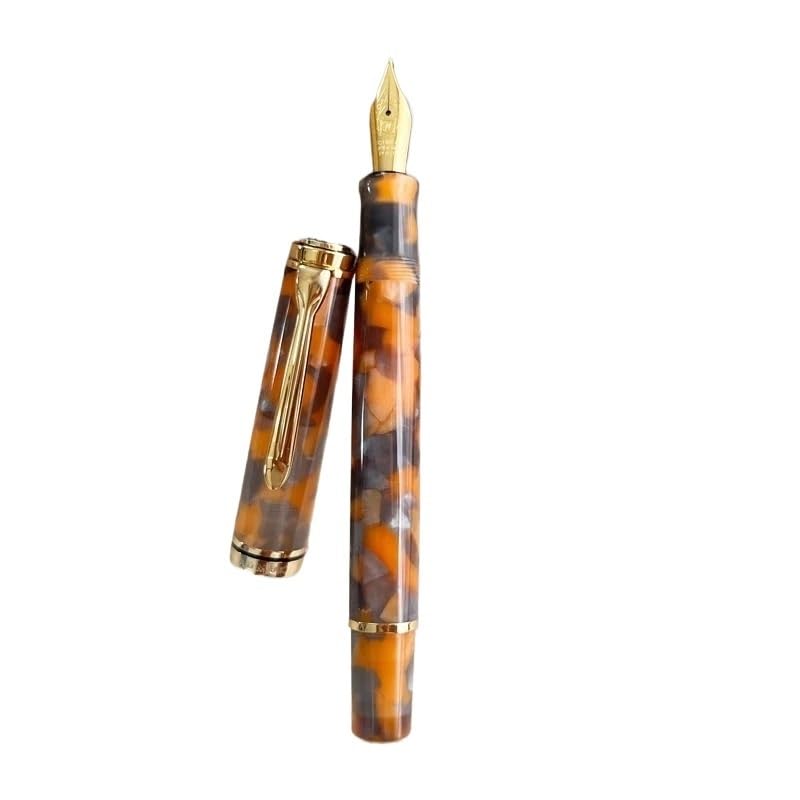Stylo plume acrylique avec plume flexible n°6 pour une calligraphie élégante