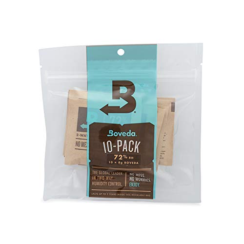 Boveda for Cigars/Tobacco | 72% RH Humidity Control Packs | Size Small