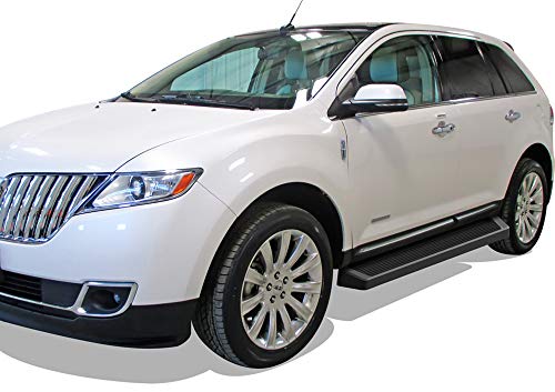 Estribos negros APS 6in compatibles Ford Edge Lincoln MKX miniatura 6