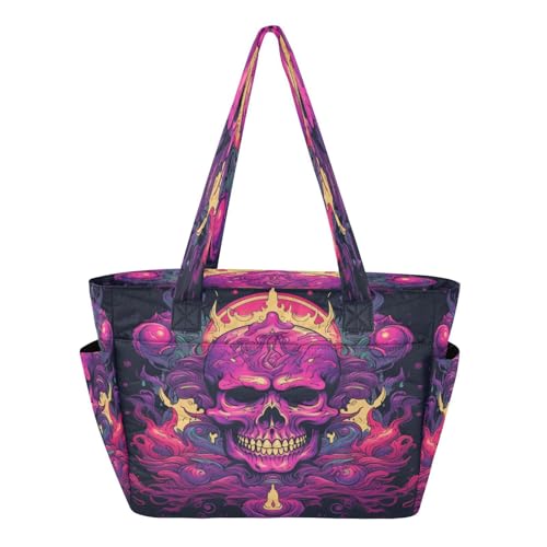 Sac de Plage Crâne Cool pour Ne Plus Manquer de Place en Voyage