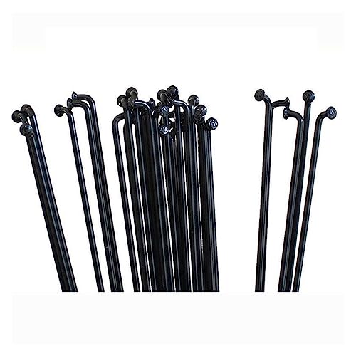 Rayons de vélo robustes en acier inoxydable 14 G filetés haute précision de 82mm à 298mm