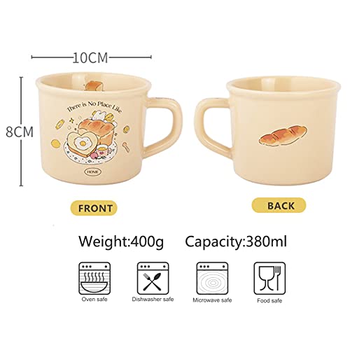 Taza Cute Morning Coffee 380 ml con diseño Kawaii miniatura 3