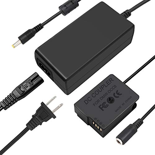 Class 2 Power Supply DMW-DCC8 DMW-AC8 AC Adapter DC Coupler Kit Replacement DMW-BLC12