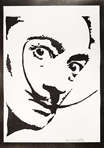 moreno-mata Salvador Da. Poster Graffiti Hecho a Mano Regalos Originales para Hombre y Mujer Cuadros...