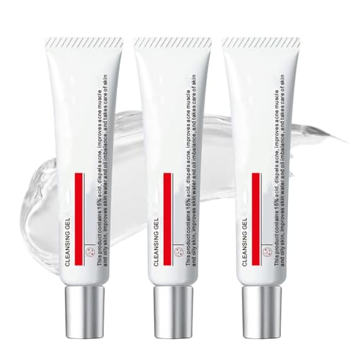 3pcs 15% Acid Acne Tratment Gel - Spot Treatment for Face - Anti Acne Gel For Spot Prone Skin - Face For Pimple Reduce,Blackhead Remover - Hydrate,Bright,Smooth Skin