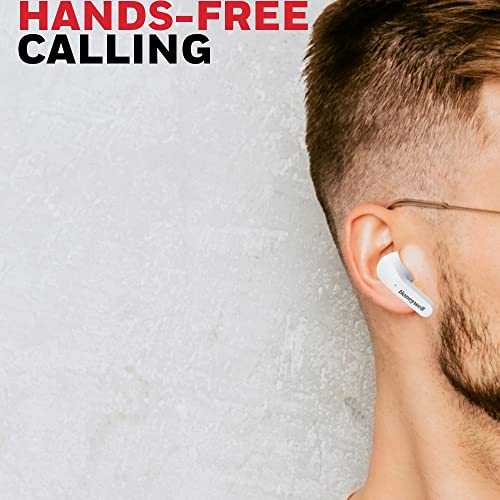 Image of Honeywell Suono P3000 Truly Wireless Earbuds, Bluetooth V5.0, 22 hrs of Playtime with 1.5 hrs of Charging, Dynamic 10mm*2 Drivers, 300 mAh Battery, IPX4 Water Resistance, Voice Assistant Enabled