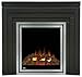 Electric Fireplace Ef30 with "Metro" Mantel in Black - EFMM30K