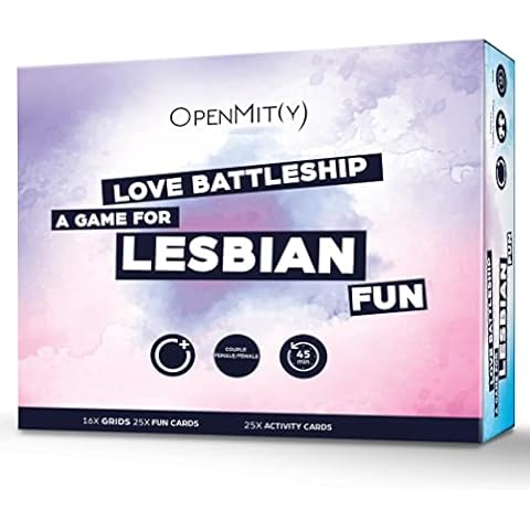 OpenMity Love Battleship – Fun & Playful Game for Lesbian Couples – Cute Game for Date Night Ideas Cover