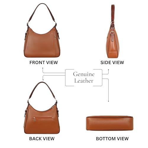 Image of Durable leather Hobo Bag for Women Branded Stylish Handbag