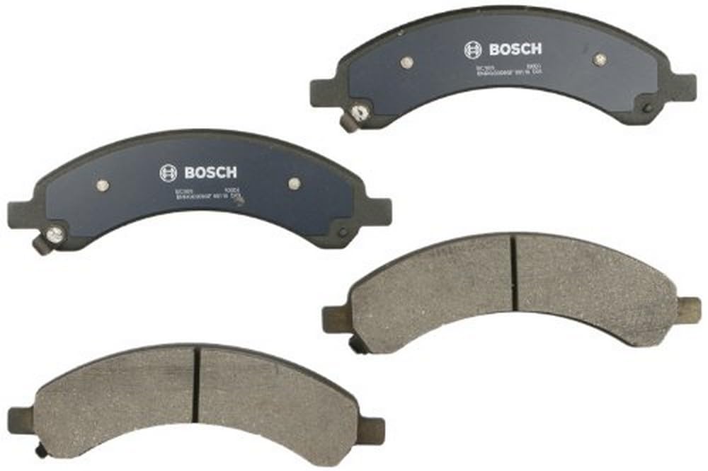 Bosch Automotive BP1078 QuietCast Premium Semi-Metallic Disc Brake Pad Set For: Subaru Forester, Legacy, Outback, B9 Tribeca, Tribeca, WRX, Front — view 72