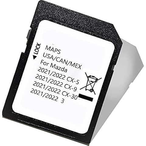 Latest Newest Navigation SD Card,Compatible with 2021/2022 Cx5 and 2021/2022 Cx9, Sync USA/Canada/Mexico Maps Cover