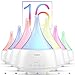 Produktbild Aroma Diffuser 300ml Luftbefeuchter Ultraschall Humidifier Raumbefeuchter LED Nachtlicht mit 16 Farben, 4 Zeitmodi 2 Nebelmodi für Schlaf- oder Kinderzimmer usw. von ELEHOT