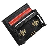 FUTUREORYY Retro Stil Mini Resin Klavier Figurine Dekoratives Klavier Ornament für Wohnzimmer Schreibtisch Schmuck Geschenk für Musikliebhaber Schwarzes Dekoobjekt