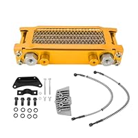 エンジン・オイルクーラーセット モンキー50エンジン Amazon | オートバイエンジンオイルクーラー、17PCSオートバイ