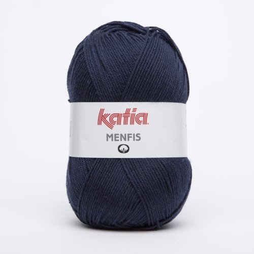 katiaMenfis – 100 g approx. 240 M Wool Colour: Marino (5)