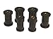 Prothane 7-1004-BL Black Rear Spring Eye and Shackle Bushing Kit