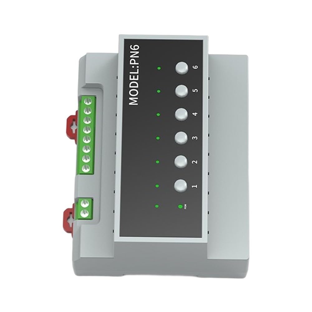 para Tuya WiFi para Zigbee Interruptor de relé de 6 canales 16A