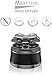 JML Maxilisse Head Shaver for Men - Professional Electric Shaver with 5 Floating Heads, Cordless, Rechargeable & Lightweight Design with Ergonomic Comfort Grip for Ultra-Close Smooth Head Shaving