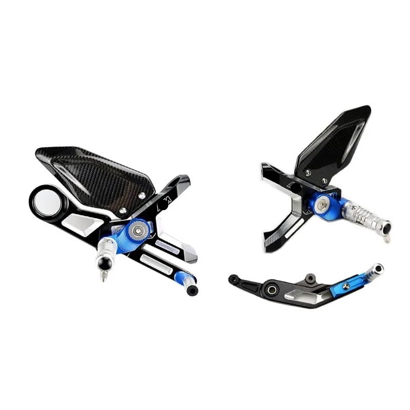 Pédales moto carbone pour S1000R K63, le confort sur route et circuit
