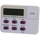 SP Bel-Art, H-B DURAC Single Channel Electronic Timer with Memory and Clock and Certificate of Calibration (B61700-3000)