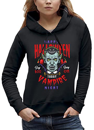 Sweat à capuche Vampire femme : le vêtement chaud idéal pour la nuit d'Halloween
