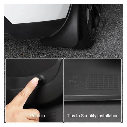 Bavettes de protection Tesla Model Y et 3 contre la neige - 5