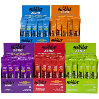 All Sport Zero Powder Sticks Ultimate Variety Pack 500 Case (10 Boxes of 50)