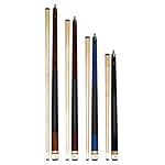 ASKA Set de 4 Corto Kids Cues LCS, Producto Nuevo, Hard Rock Canadiense Arce Billar Taco de Billar Palos