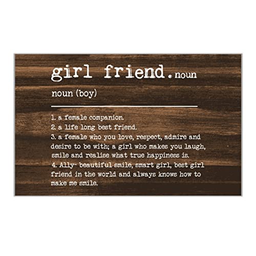 Décoration murale Girl Friend Evans1nism pour pendaison de crémaillère