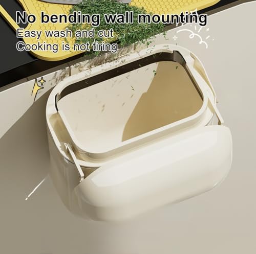 Caneca para compostaje colgante para cocina pequeña miniatura 4