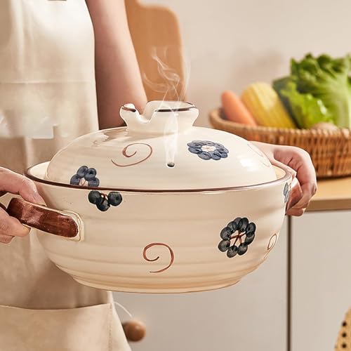 Olla de arcilla japonesa retro de alta gama para alta cocina casera 7