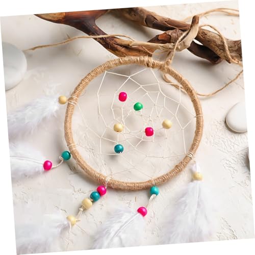 Aros de bambú circulares para macramé y manualidades con madera 7